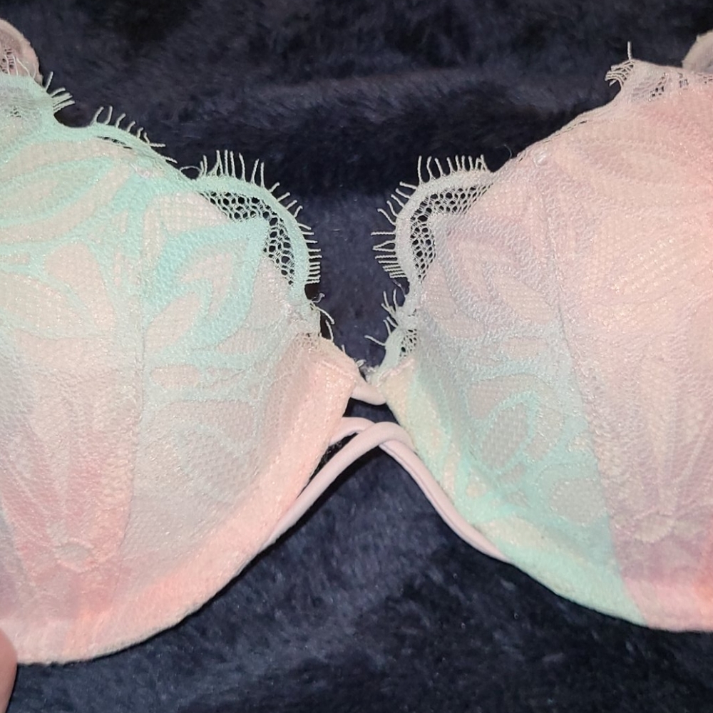 Seashell tropic push up bra